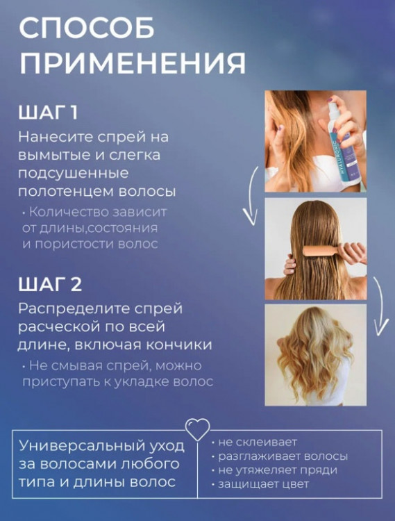 Dctr.Go Спрей для волос 15 в 1 термозащита и блеск 250 мл в Волгограде