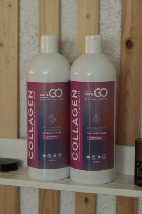 Dctr.Go. Набор для волос шампунь и кондиционер с коллагеном 1000 мл+1000 мл в Волгограде