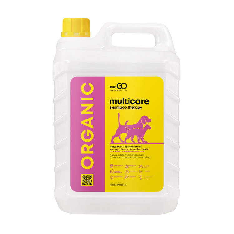 Dctr.Go Шампунь-бальзам для животных  Sнampoo Therapy "Мультиуход" 5000 мл в Волгограде