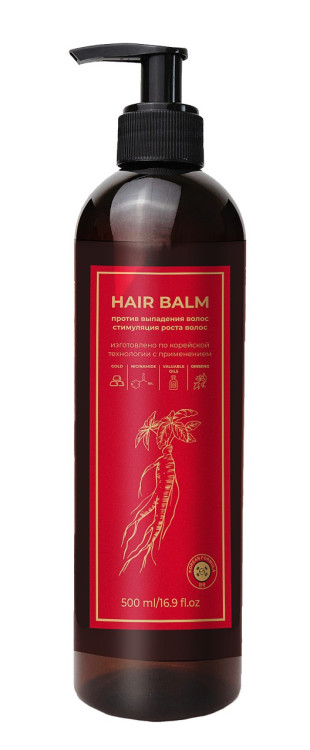 Бальзам для волос с корейским женьшенем и золотом 500 мл в Волгограде