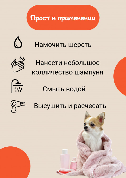 Dctr.Go Шампунь-бальзам для животных Sнampoo Therapy "Мультиуход" 1000 ml в Волгограде