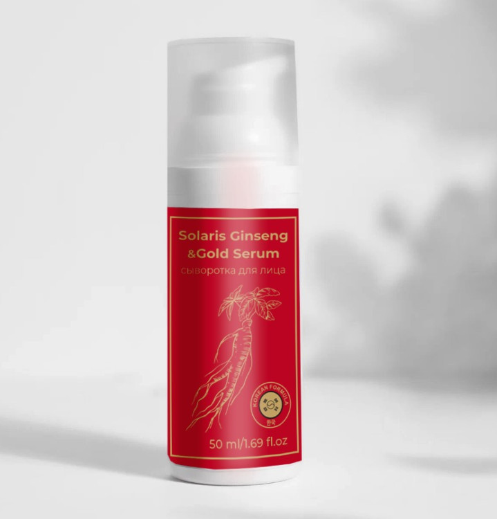 Сыворотка  для лица с корейским женьшенем и золотом 50 мл в Волгограде